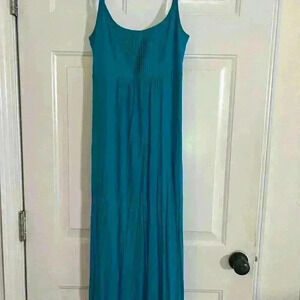 Turquoise maxi dress